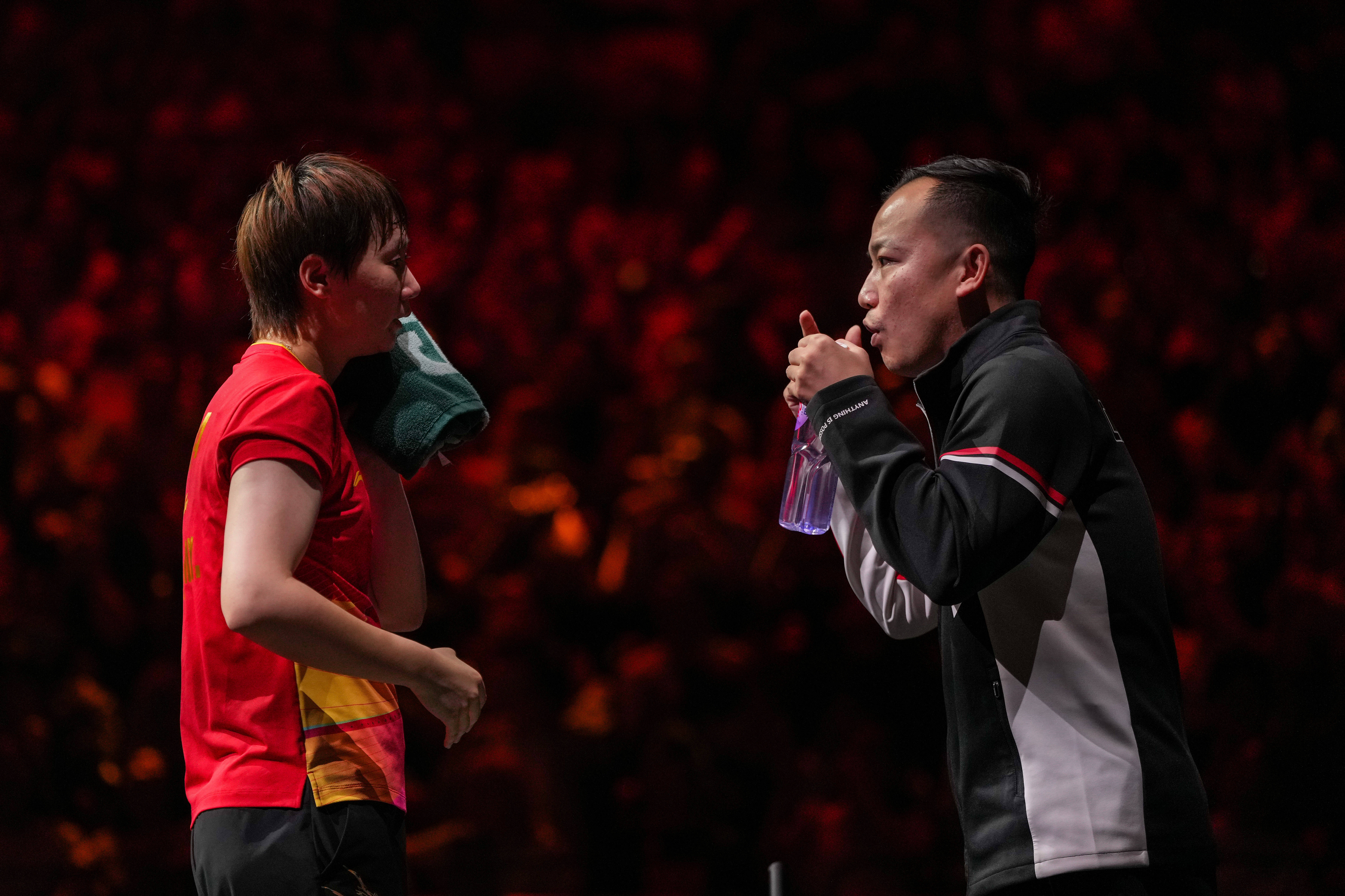 WTT中国大满贯赛|王曼昱晋级女单八强